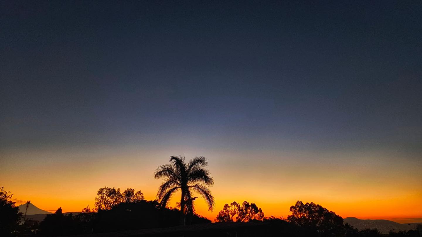 Atardecer en Morelos